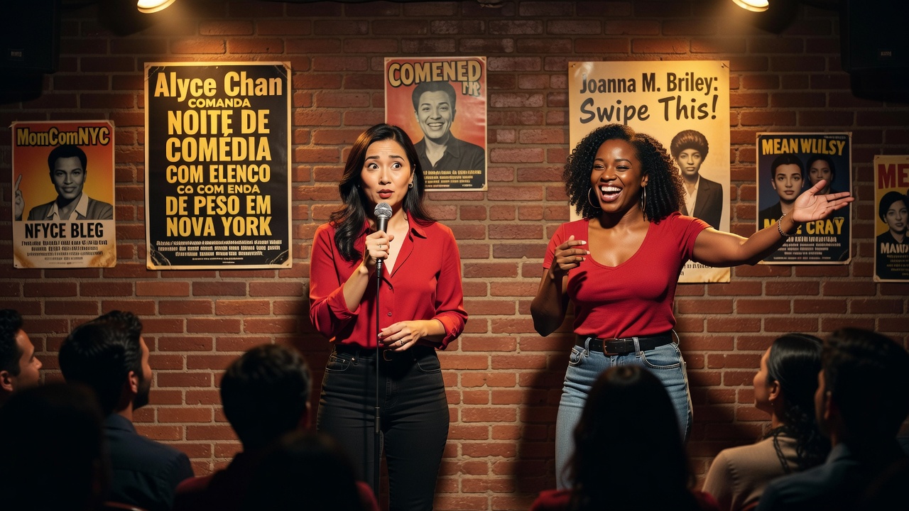 Alyce Chan Comanda Noite de Comédia com Elenco de Peso em Nova York