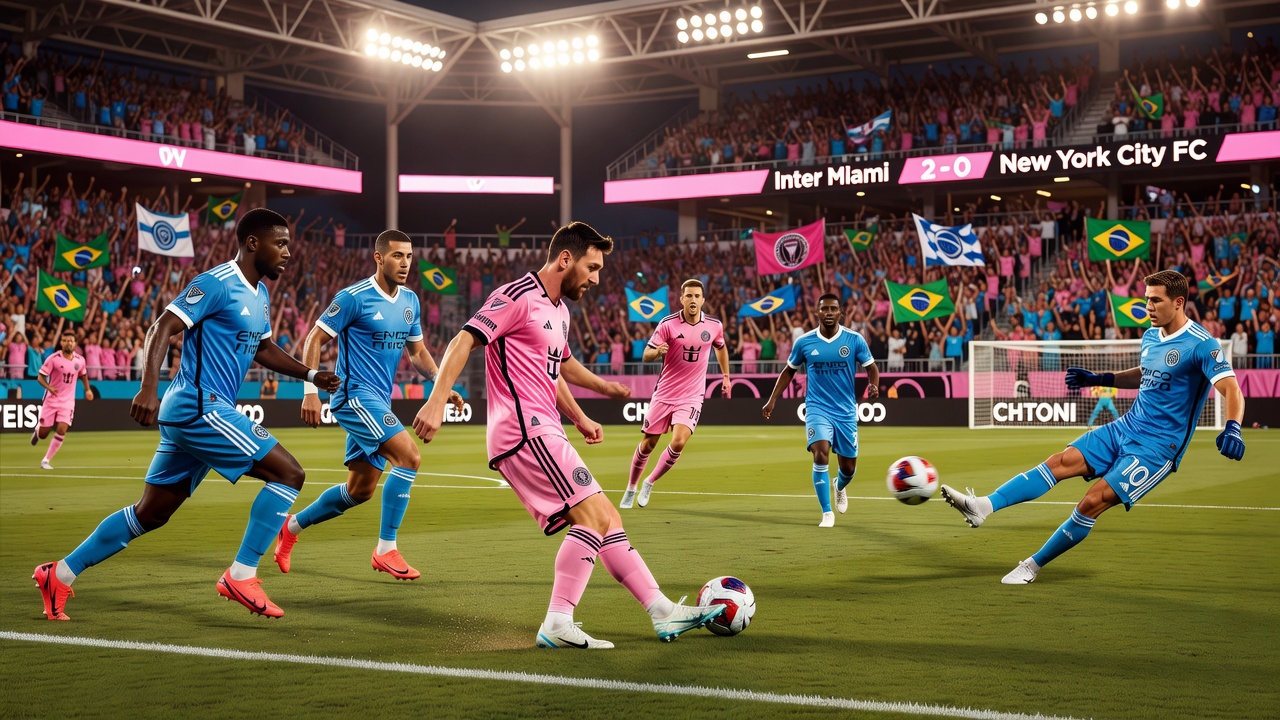 Messi Comanda Vitória do Inter Miami e Garante Vaga nos Play-offs