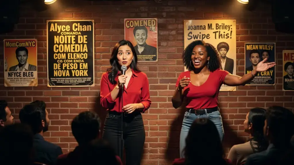Alyce Chan Comanda Noite de Comédia com Elenco de Peso em Nova York
