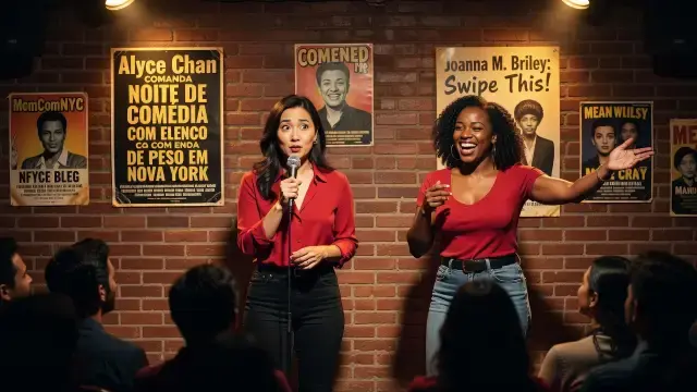 Alyce Chan Comanda Noite de Comédia com Elenco de Peso em Nova York
